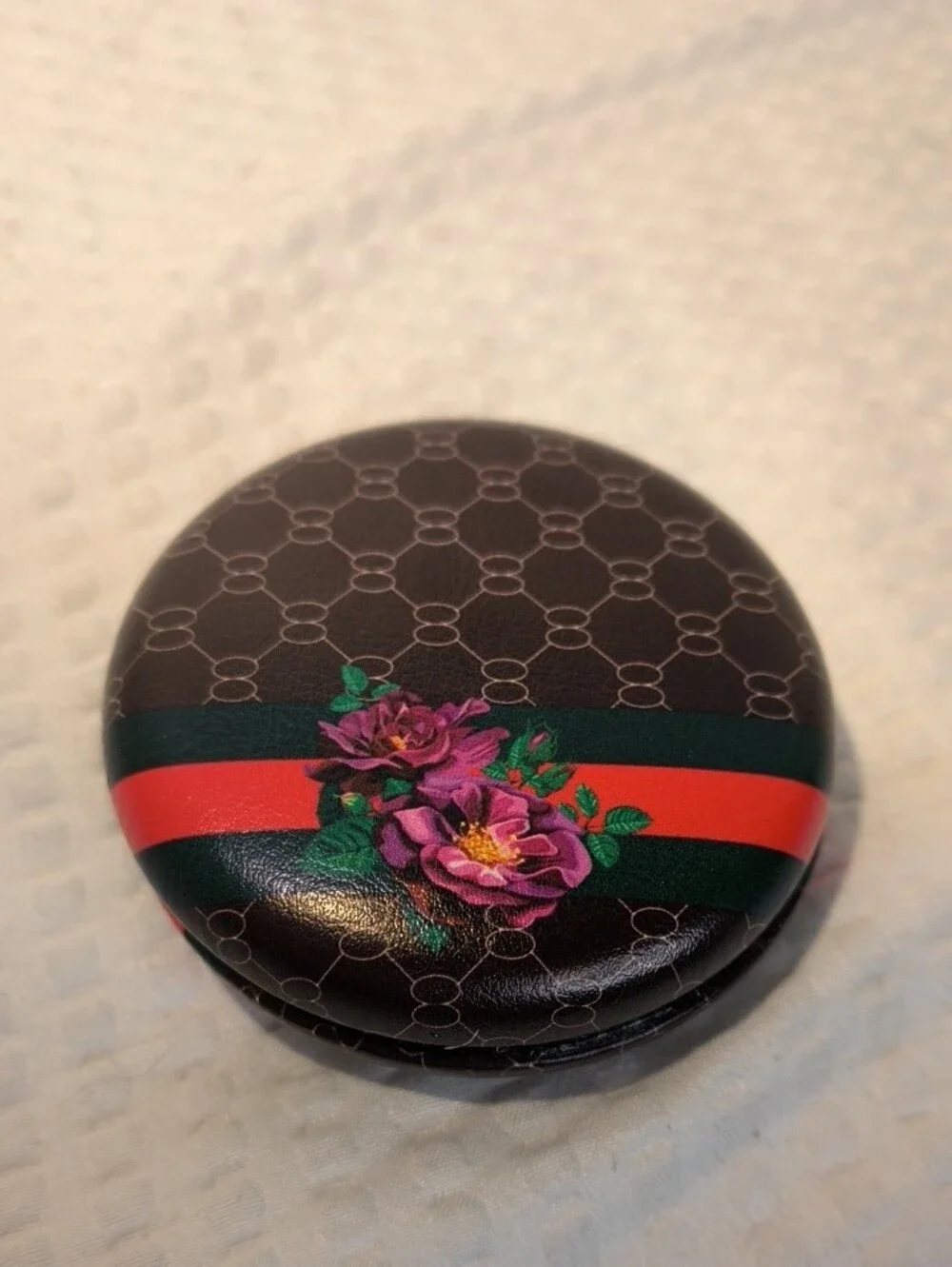 Fashion Chocolate Brown And Floral 3